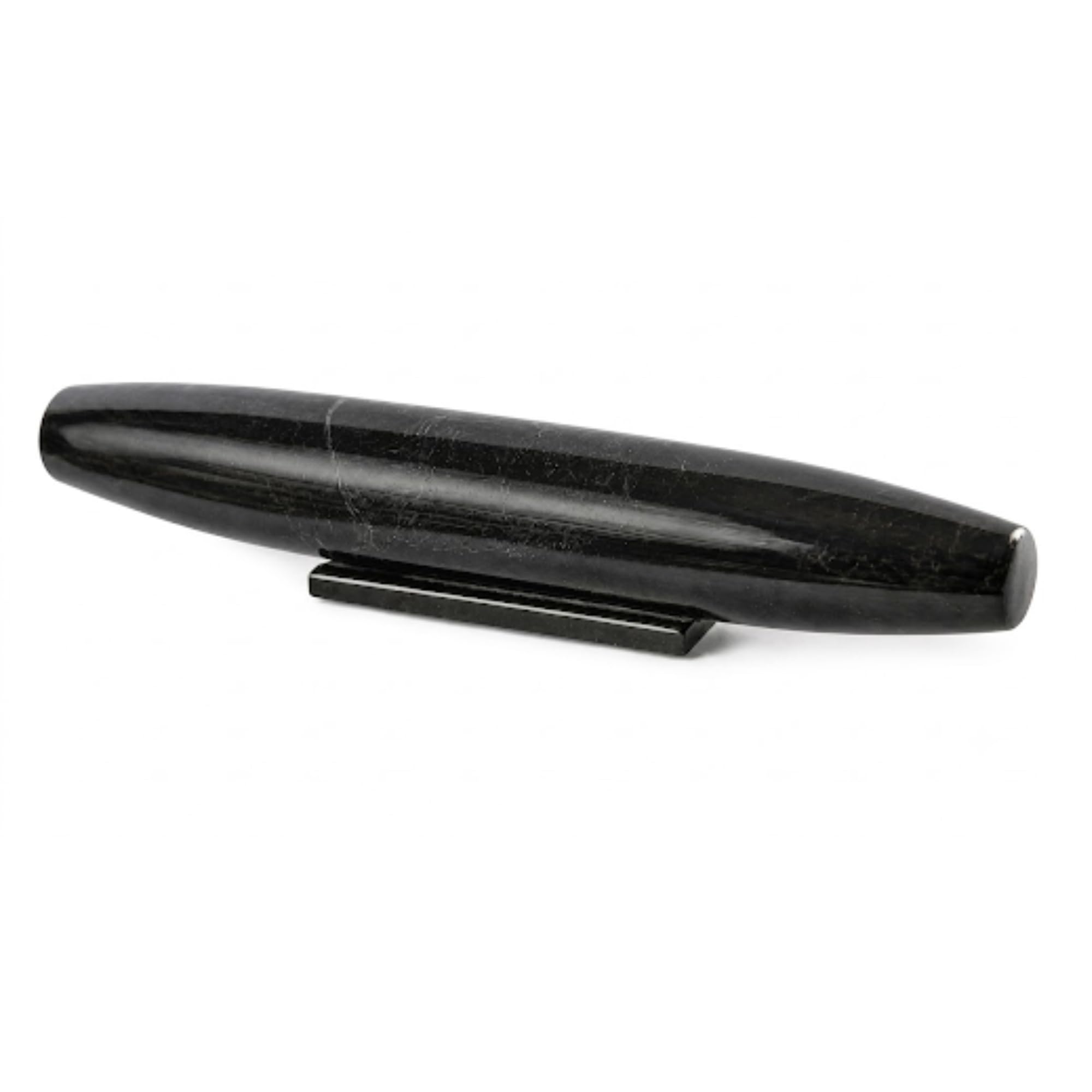 Mármol Kraft Marblous 12.5 pulgadas Negro French Rolling Pin de mármol multicolor y Rolling Pins para hornear, accesorios de hornear o rodillo de masa para panaderos y chef. (Negro)