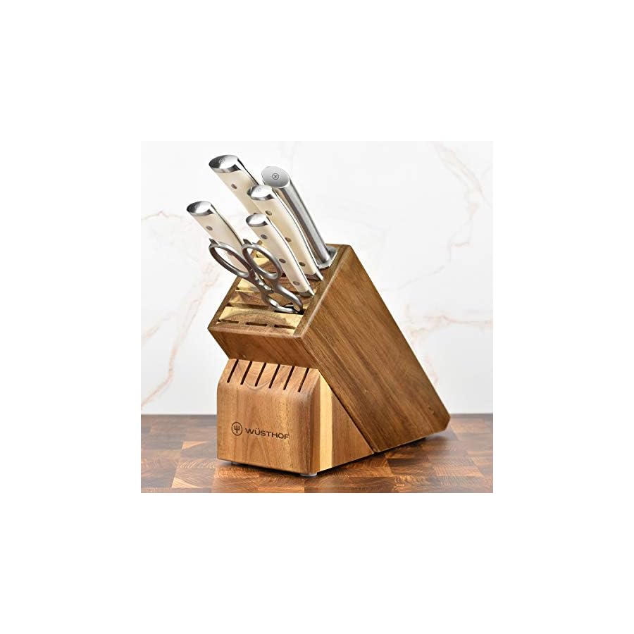 Wusthof-Classic-Ikon-Creme-7-Piece-Knife-Set-with-Acacia-Wood-Block Wusthof Classic Ikon Creme 7 Piece Knife Set with Acacia Wood Block