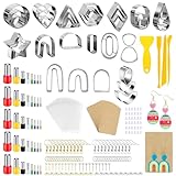 TANGHSE 236PCS Polymer Clay Cutters Set