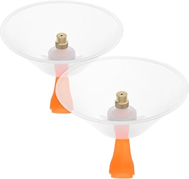 Abaodam 2Pcs Windproof Spray Nozzle Covers Drift Guard Replacement for Agricultural Sprayers Fine Mist Nozzles for Garden Hose and Backpack Sprayer