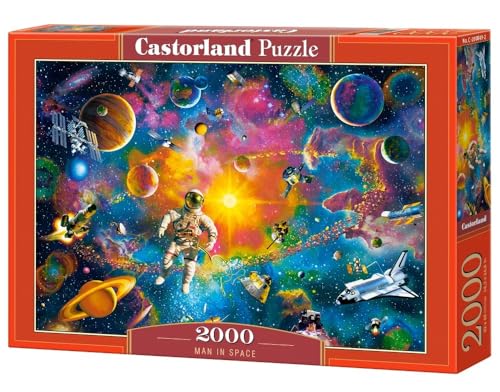 Castorland Puzzle 1500 pièces : l'homme dans l'espace