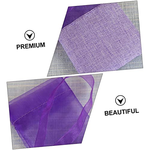 Vaguelly 24Pcs Bolsas Vacías de Lavanda para Hogar miniatura 3