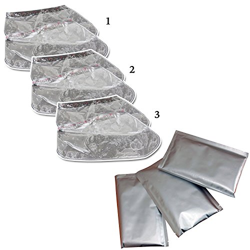 3 Pairs of Callus Exfoliant Remover Bags for Your Feet To Eliminate dead skin, Corns and Calluses for Baby soft feet. Powerful Liquid and Gel Bags that remove hard dead skin over a 1-10 days.