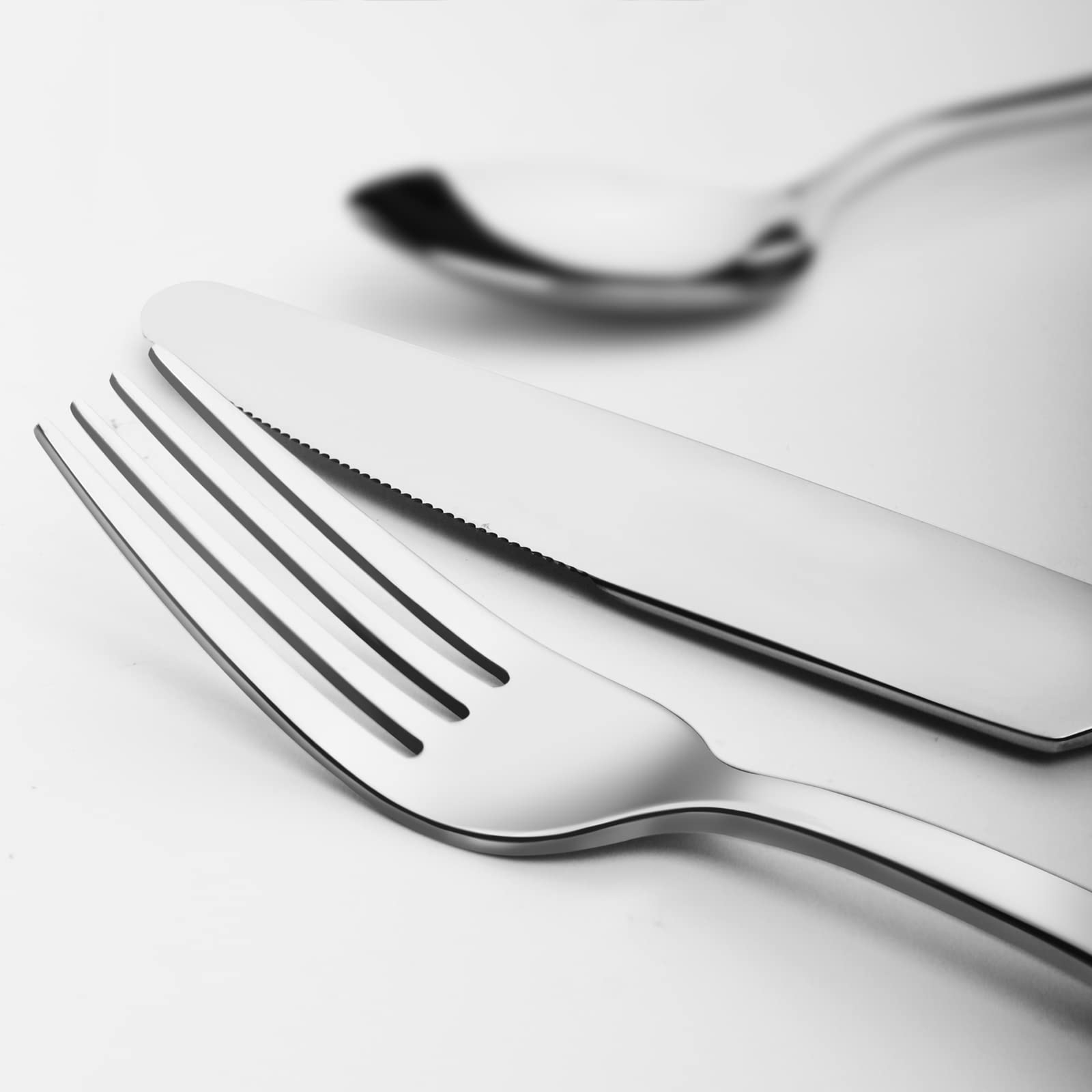 KINGSTONE Widelce obiadowe, zestaw 12 sztuk, 20 cm, widelce ze stali nierdzewnej 18/10, sztućce, widelce stołowe do domu, kuchni i restauracji, nadają się do mycia w zmywarce (zestaw widelców
