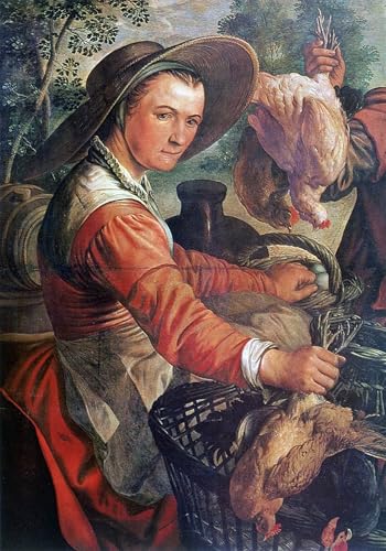 Tableaux Graffiti Art Mural par Joachim Beuckelaer Poster Impression 60x90cm