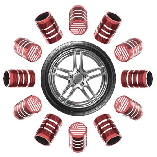 12Pcs Car Tire Valve Stem Caps, Tire Air Cap for...