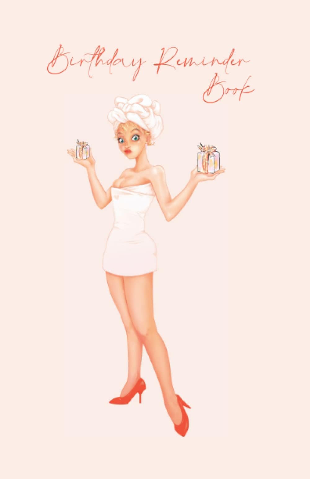 Birthday Reminder Book l A5 Notebook to Record and Remember Birthdays l Monthly Index l Cheeky Design