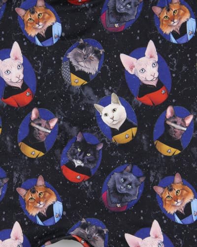 Calzoncillos tipo bóxer Star Trek hombre ropa interior divertida con estampado de gato 2