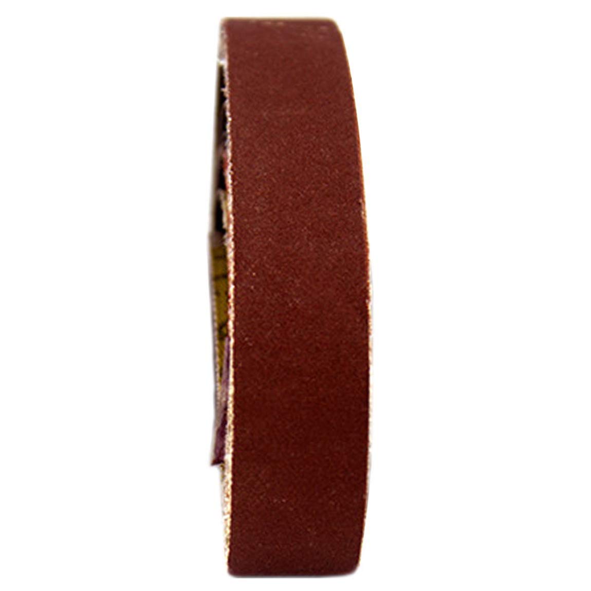 サンダ用エンドレスベルト【10個 】30mm x 330mm研磨 ベルト 交換用 サンダー【60# 80# 120# 180# 240# 320# 400# 600# 800#粒度】 (60# 10PCS)