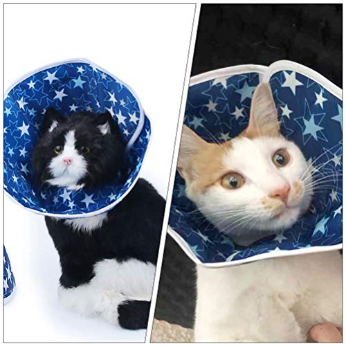 TEHAUX Coleira de recuperação de animal de estimação durável Coleira de proteção para cachorros Supr