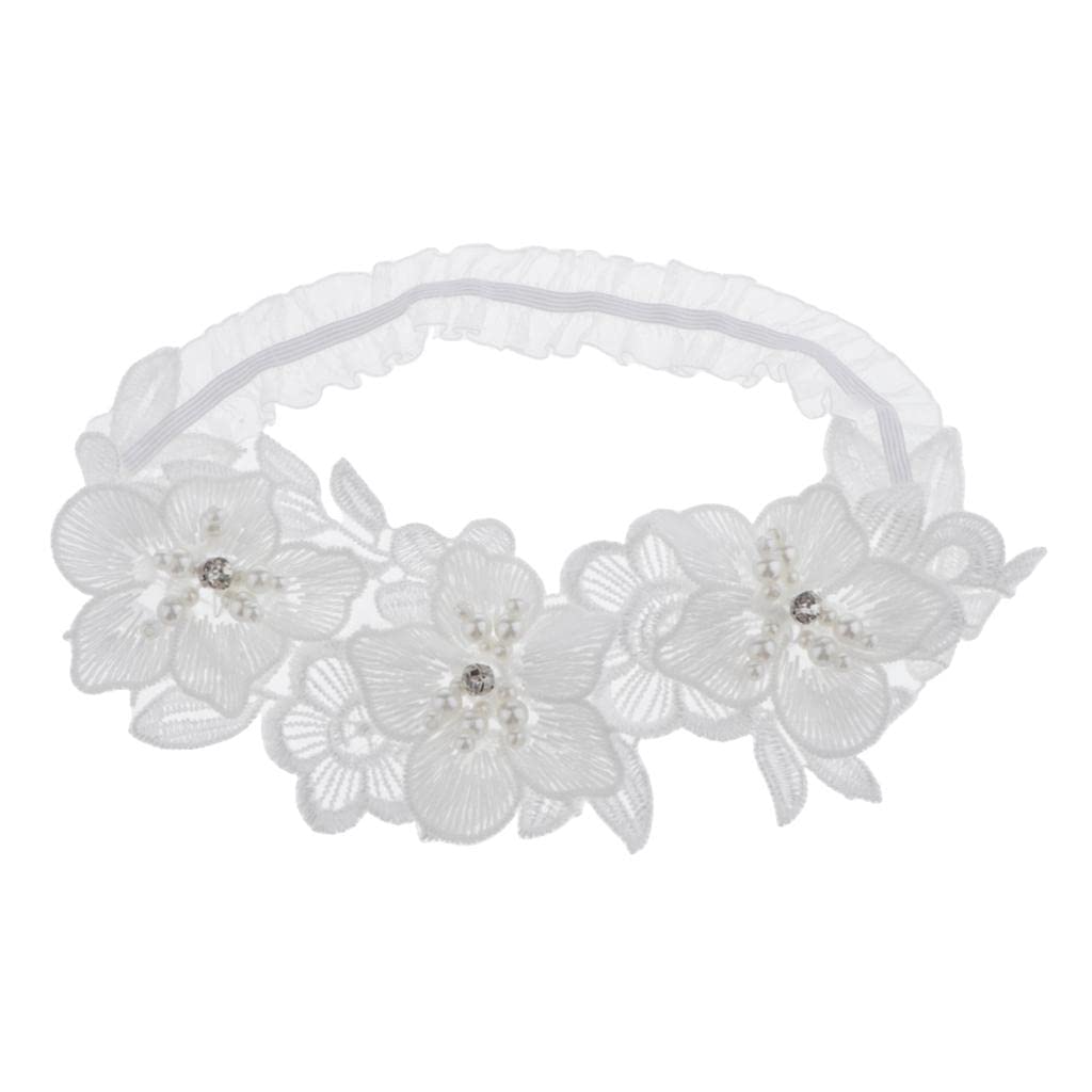 Hollow Flower Wedding Bridal Leg Garter With Pearls For Brides Bridesmaid | Wedding & Formal Occasion | Bridal Accessories | Garters-image-43