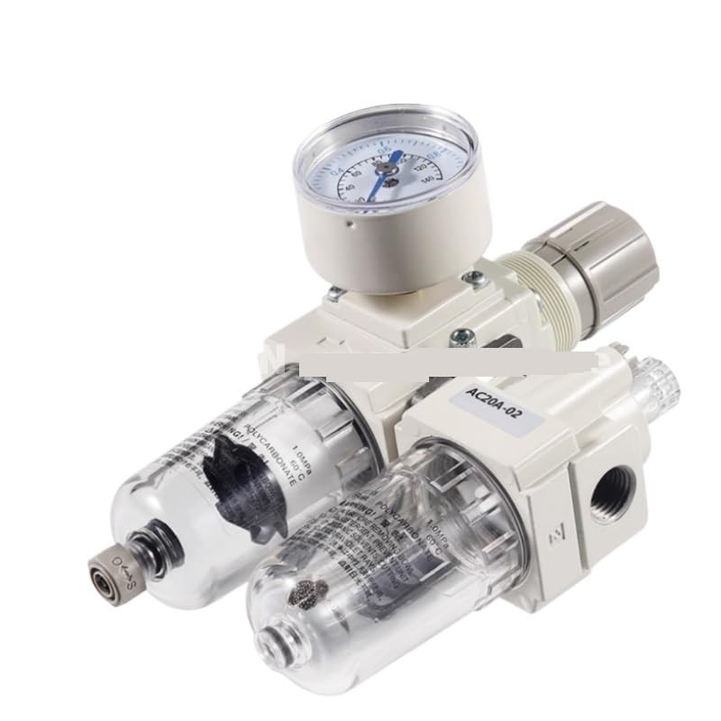 AC10 AC20 AC30 AC40 AC10A AC20A AC30A-M5G 02G 03G 04G 02DG 03DG 04DG-A B AL10-M5 02 03-A Type YIYUN Filter Regulator AL AC(AL20-02-A)