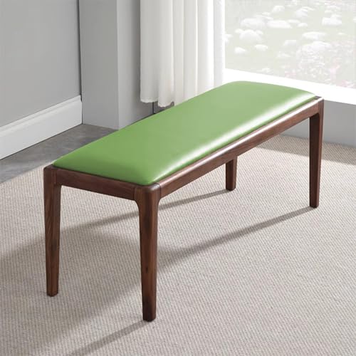 Coussin de banc de jardin imperméable vert pour habiller votre hamac en rotin