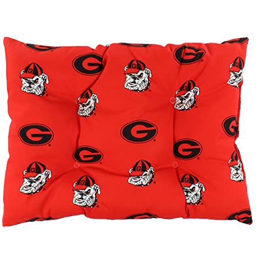 Image of College Covers Everything Comfy Georgia Bulldogs Rocker Pad - Chair Cushion