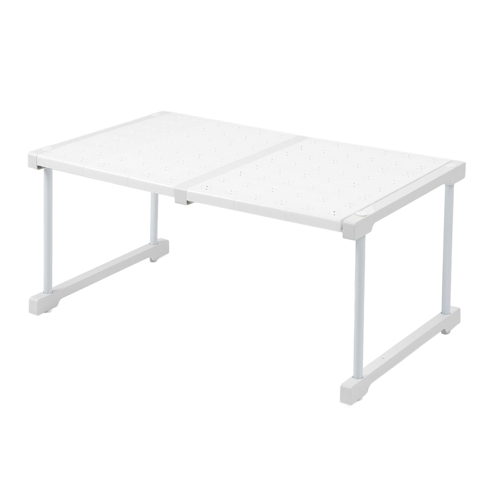 Ripiano per Armadio Espandibile con Acciaio Al Carbonio, Ripiano Regolabile per Armadio, Divisorio Ideale per Guardaroba e Organizer per e Bagno (Lunghezza 47-68