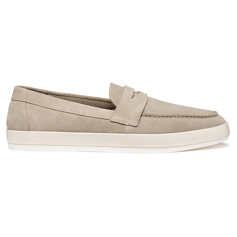 Geox Men's U Serifos I Moccasin, Sand, 46 EU