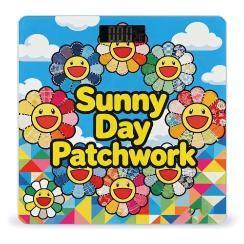 Báscula digital de baño Sunny Day Patchwork miniatura 1