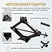 Car Jack Kit,Scissor Jack for Car, 2.5 Ton (5512 lbs) WLL,Emergency Tire Kit with Lug Wrench,Suitable for Sedan, Coupe, SUV, MPV