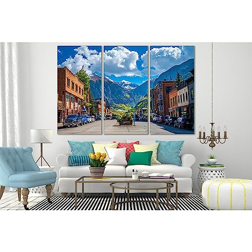 Tableau de Telluride Colorado ZELLART l'histoire d'un paysage américain