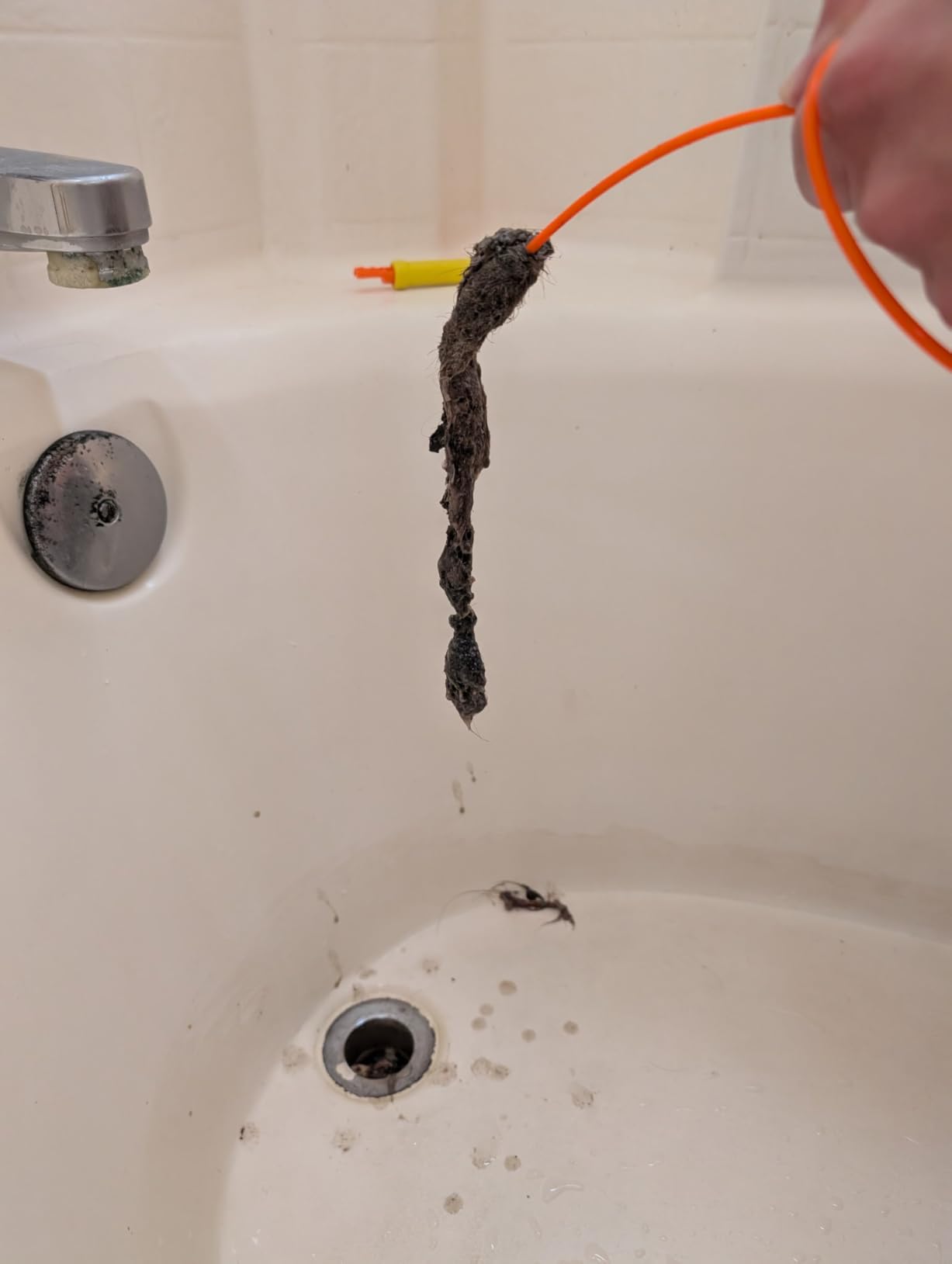 FlexiSnake Pro Drain Weasel Sink Snake Hair Clog Remover Tool, Sink, Pipe, Bathroom, Bathtub Drain Cleaner, 18-inch Long, Flexible, Made in The USA, 10 Pack Re FlexiSnake Pro Drain Weasel Sink Snake Hair Clog Remover Tool, Sink, Pipe, Bathroom, Bathtub Drain Cleaner, 18-inch Long, Flexible, Made in The USA, 10 Pack Re