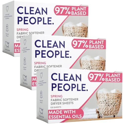 The Clean People 360 feuilles adoucissant sèchoir parfum printemps
