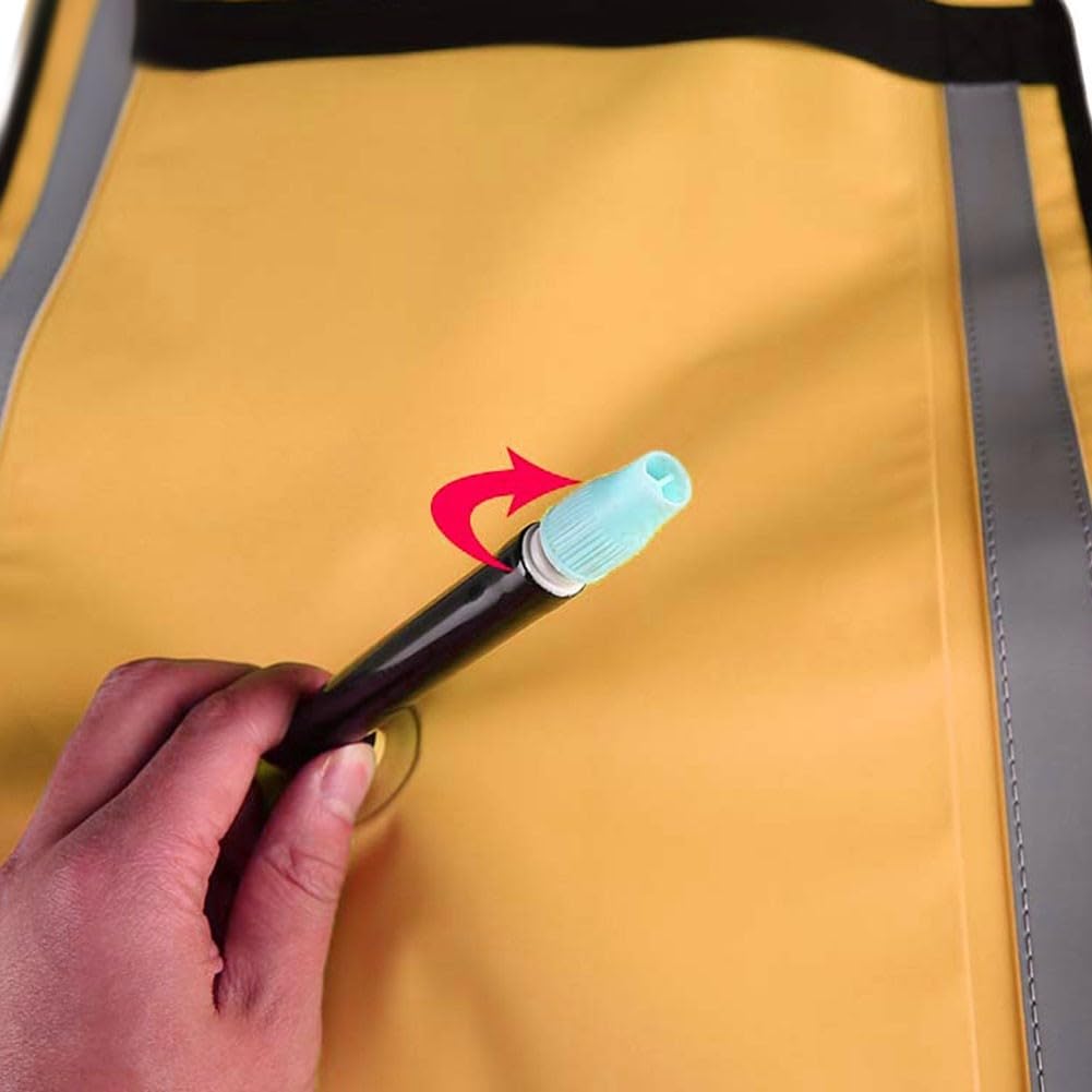 DAZZLEEX Kayak Paddle Board gonfiabile galleggiante bag, design doppio airbag con fibbia a sgancio rapido con striscia riflettente per stabilizzare kayak e tavole gonfiabili