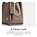 COACH Polished Pebble Leather Lana Shoulder Bag 23, Dark Stone