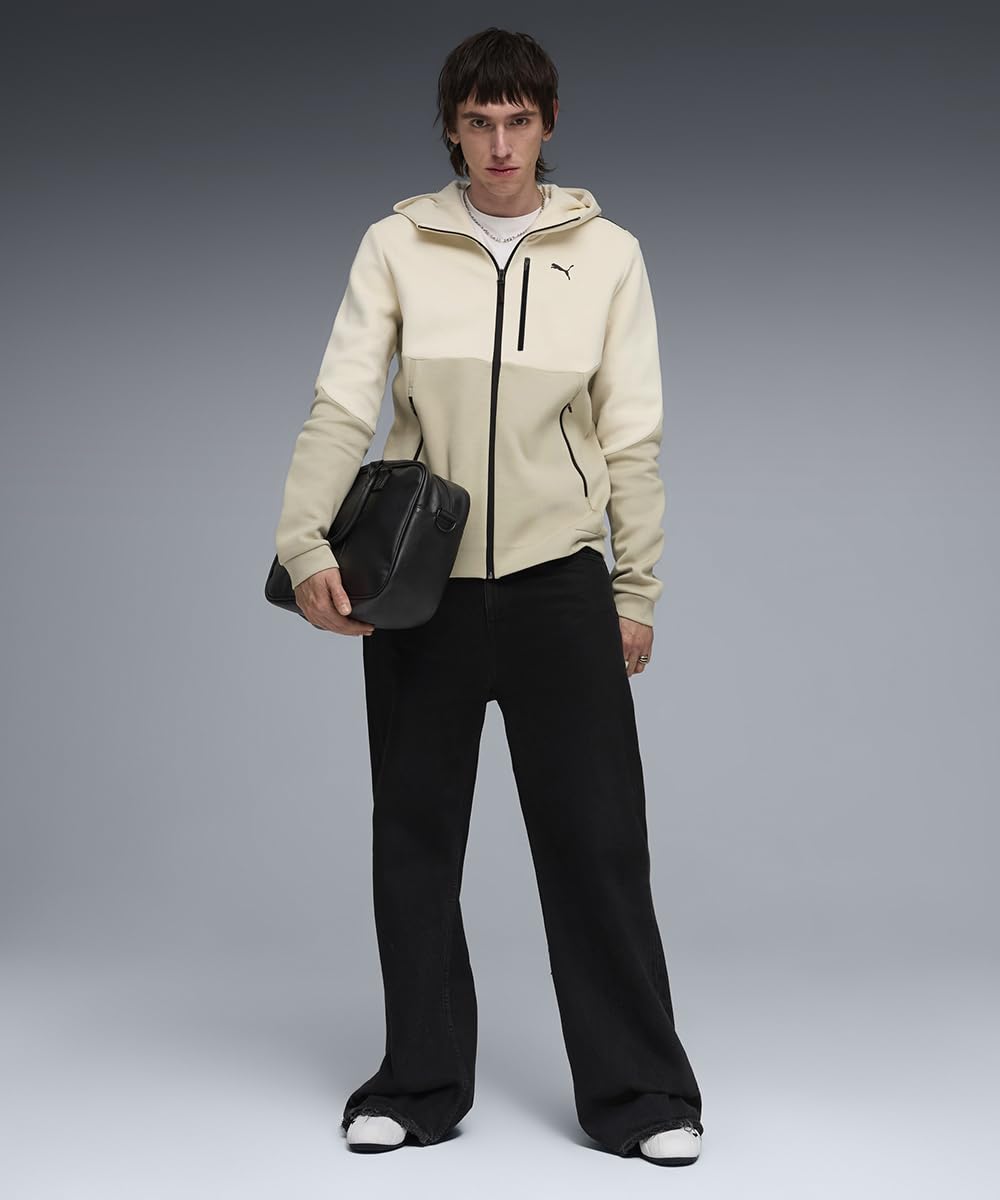 PUMA Sudadera con Capucha y Cremallera PUMATECH Hombre