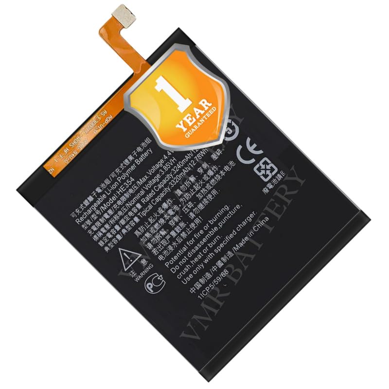 Image of Original HE354 Battery Compatible for Nokia 9 PureView (TA-1082, TA-1087, TA-1094) - (3320mAh) - 1 Year Warranty K7