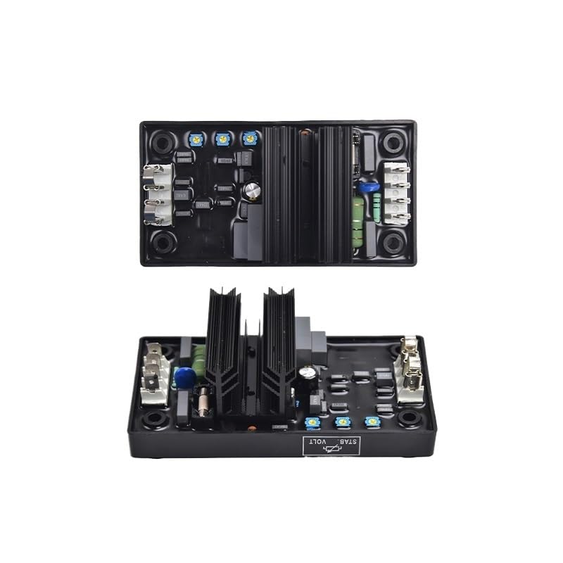 Estabilizador de Voltaje del generador AVR R230 220V 380V AC Interruptor Fuente alimentación trifásico Controlador Ajustable