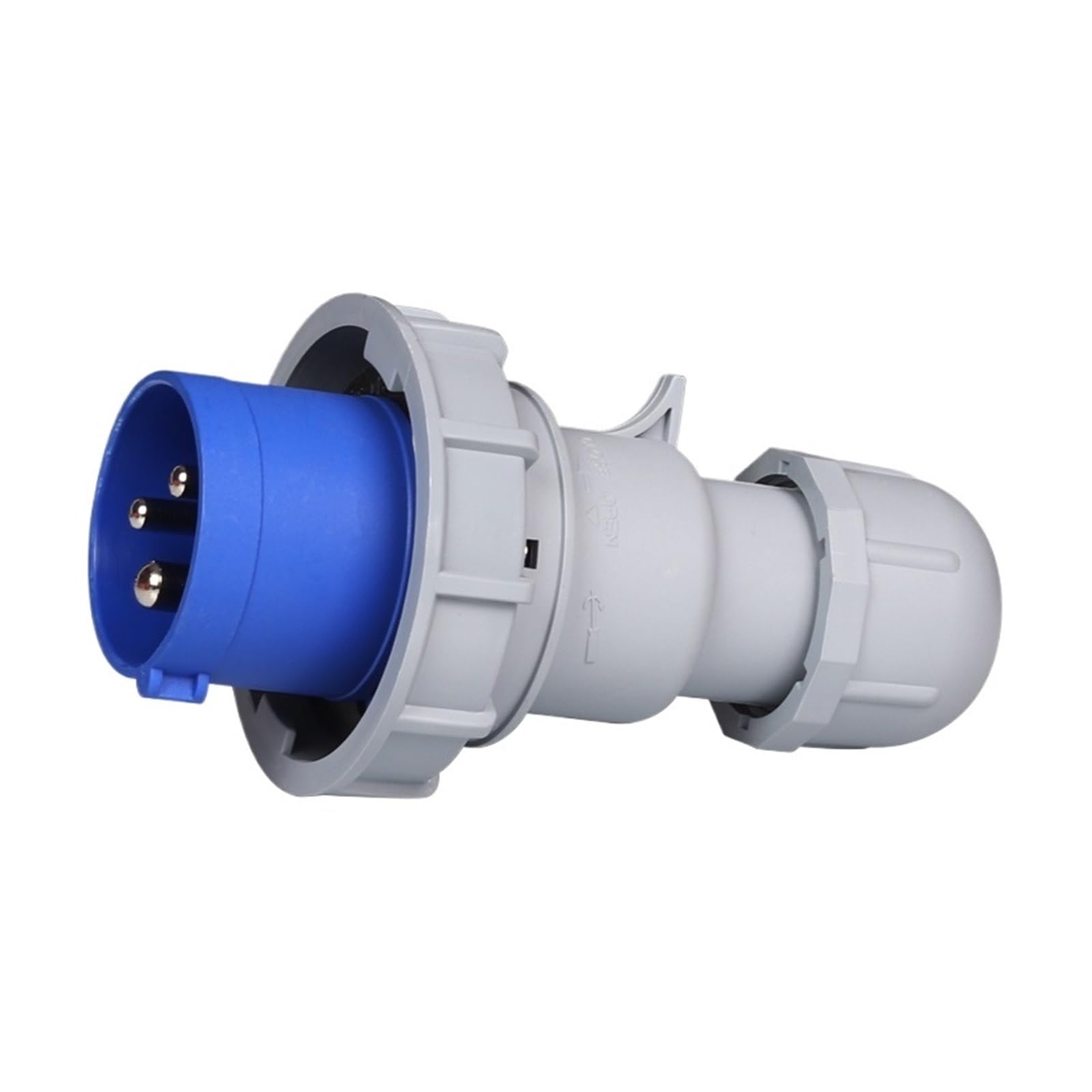 IVEKYKIBC IP67 waterproof oblique concealed industrial socket 3 core 16A/32A aviation plug male and female docking 380V(3 core 16A plug)