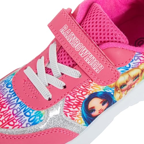 Baskets pour filles et enfants Rainbow High avec fermeture scratch confort