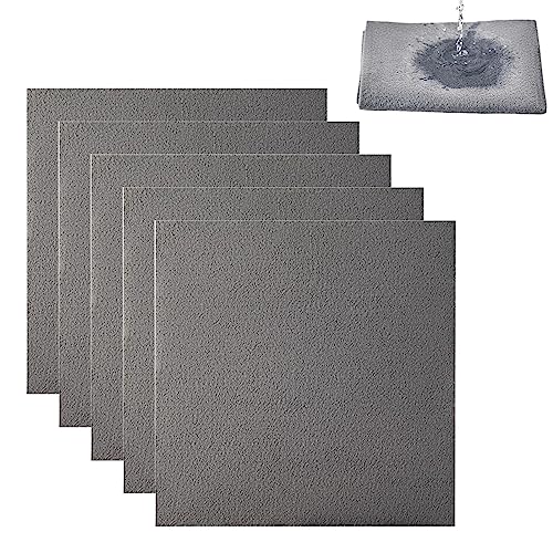 TILEZE - Paños de limpieza de microfibra para limpiar, paños de limpieza reutilizables de microfibra sin huellas para ventanas, coches, grifos, armarios,