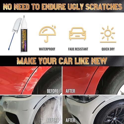 Touch Up Paint for Cars(Dark Blue Pearl), Automotive Car Touch Up Paint Pen, Two-In-One Car Paint Scratch Repair, Car Scratch Remover for Deep Scratches, Special-Purpose Car Paint. - Thumbnail 2