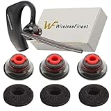 3X Ultra Comfort Eartips Ear Buds Replacement Earphone Ear Tips Kits Earpads Foam Set Cushion for Plantronics Voyager 5200 5220 5210 Series Bluetooth Headset Headphone (Medium M)
