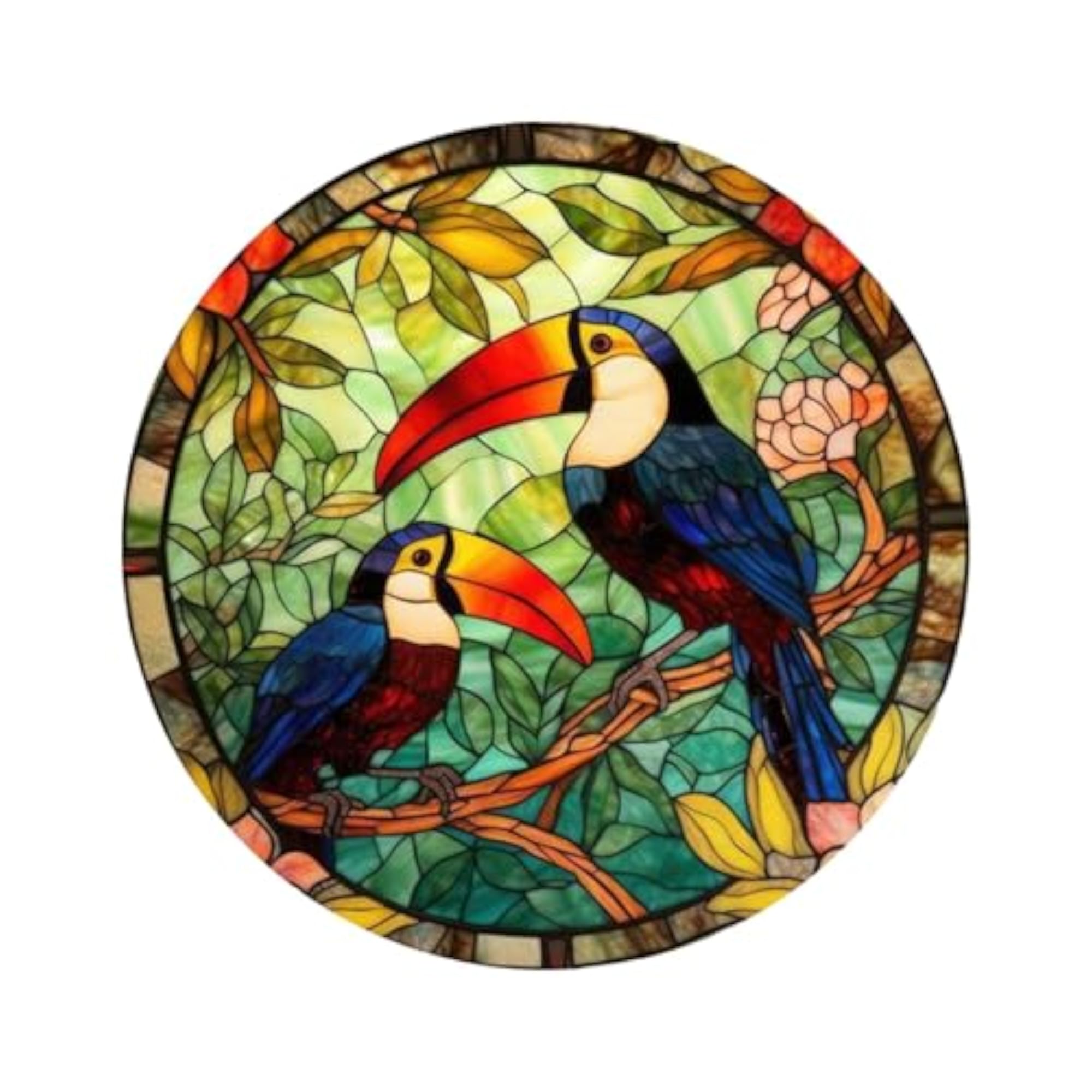Hummingbird Glass Sticker, Removable Home Decor