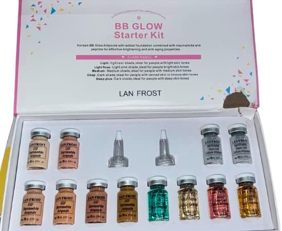 BB Glow Permanent Treatment Kit BB Glow Starter Kit(Mix-6 Serum,6 Cream)