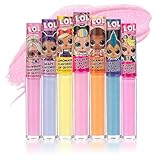 L.O.L SURPRISE 7 Flavored Lip Gloss Wands, pink
