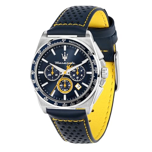 Maserati Orologio Uomo In Acciaio, Cronografo, Analogico, 43 Mm, Collezione Velocita', Special Pack - R8873652001 - 6
