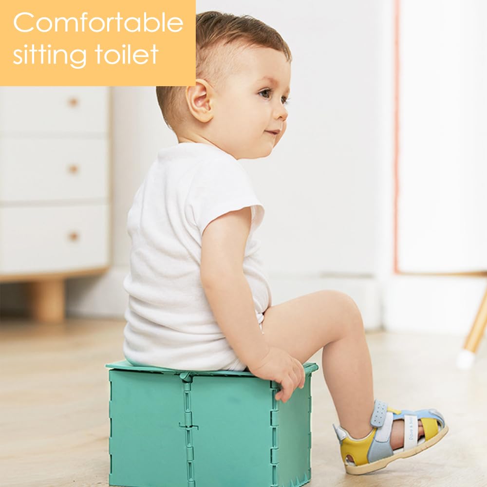 WC portatile per bambini, vasino pieghevole da viaggio, vasino pieghevole, vasino per bambini, vasino per bambini