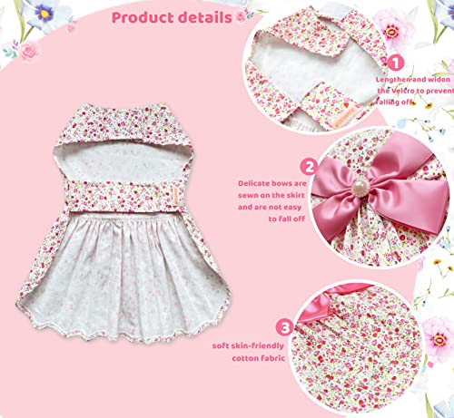 Petroom Elegant Floral Puppy Dog Dress thumb #1