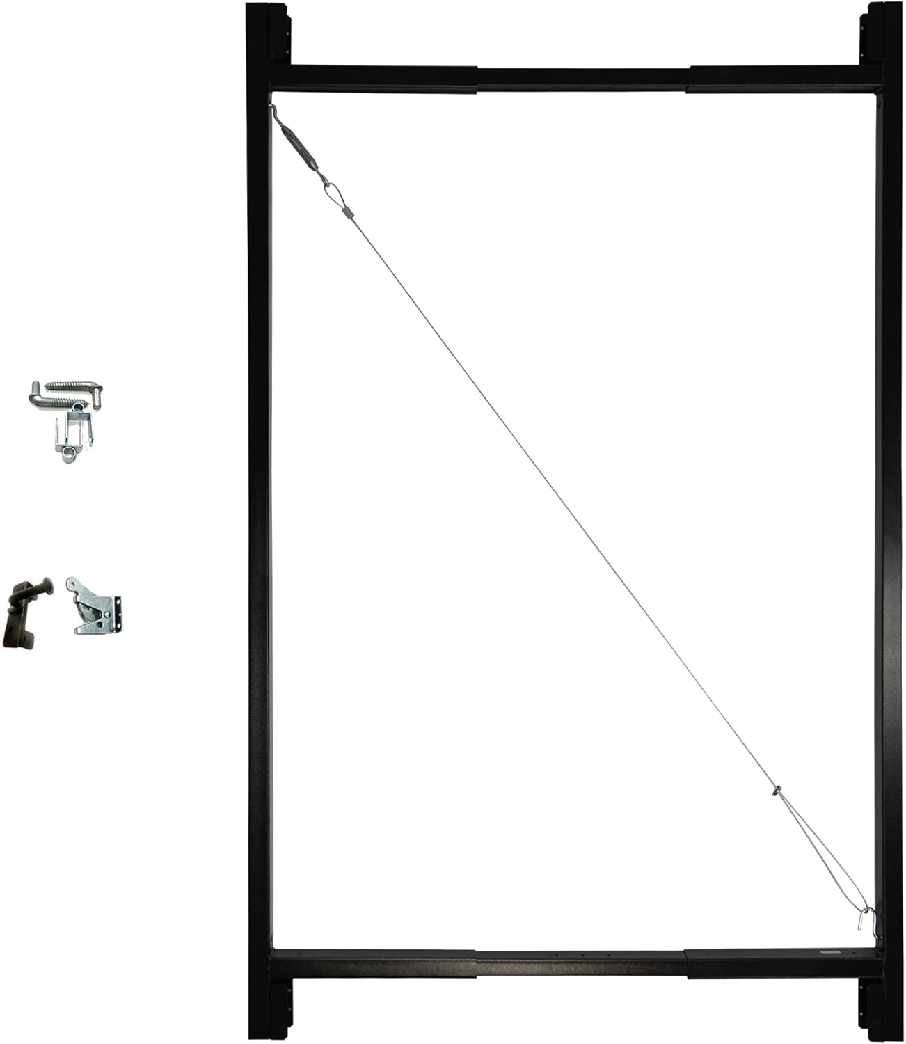 AdjustAGate Steel Frame DIY Gate Building Kit Fits gates 36” to