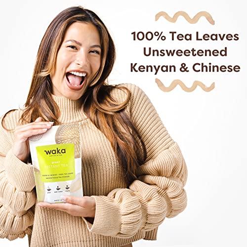 Té instantáneo chai y té verde en polvo 4.5 oz miniatura 4