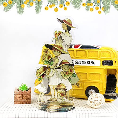 The Promised Neverland Toy Figures Action Figure Stand Up Anime Game Character Model Statues Desk Decorations 5.9in (10,16CM)