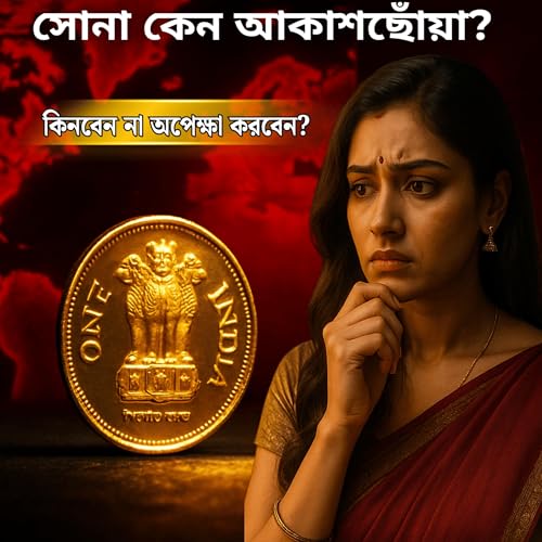 💰 সোনার দাম কি সতর্কবার্তা? | Gold Price Rise Explained in Bangla Podcast Por  arte de portada