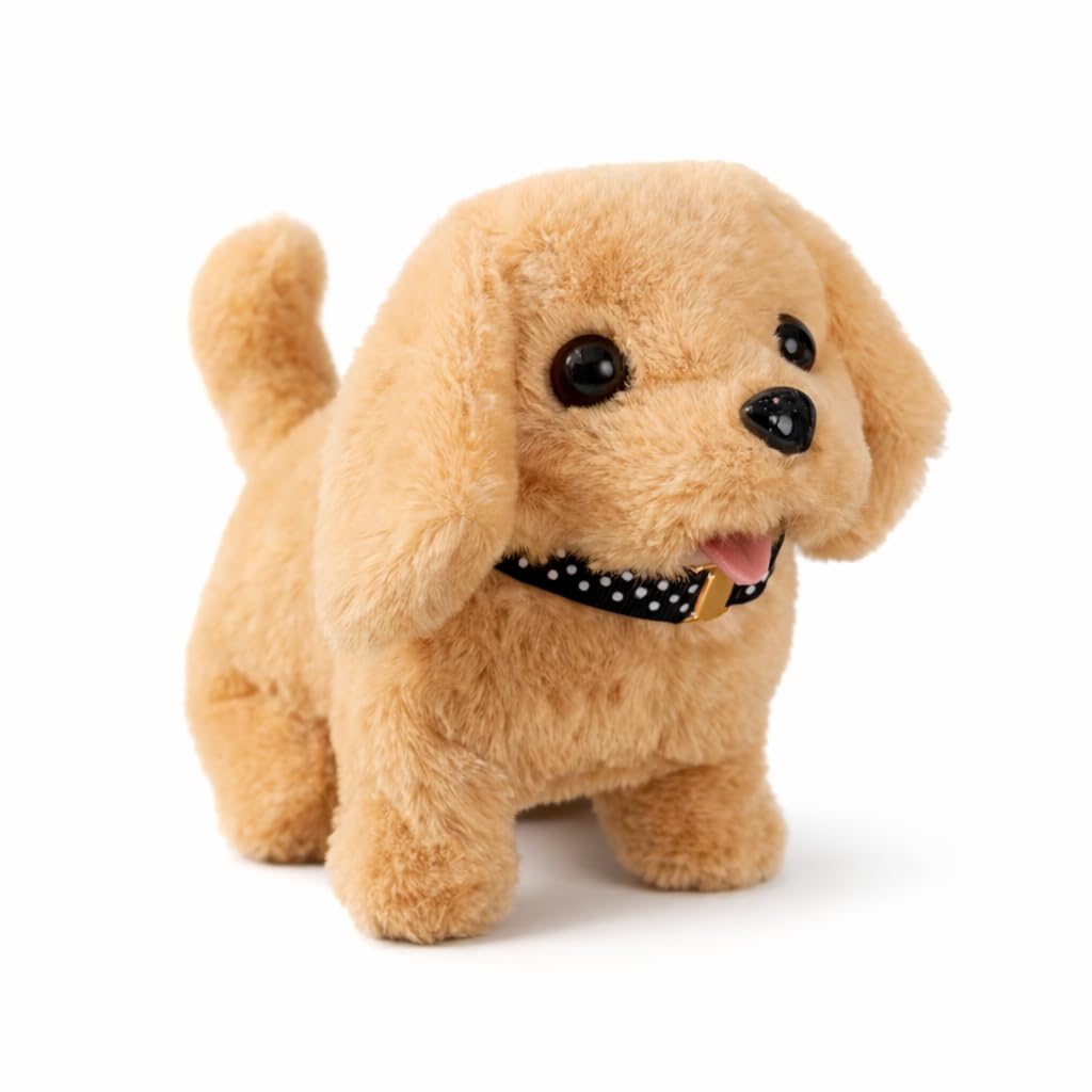JB'S LAND Walking Brown Dog Toy for Kids | Interactive Talking Puppy with Moving Head, Wagging Tail & Barking Sound | Educational Play Pet Gift-image-48