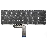 Części do laptopów Nowy dla Clevo NH50 NH50AC NH50AF1 NH50DB NH50DP NH55 NH55ACQ NH55DCQ NH55DPQ serii klawiatura laptopa US podświetlany