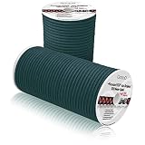 Ganzoo Paracord 550 Seil Petrol/Typ Hybrid für Armband, Leine, Halsband, Nylon/Polyester Hybrid-Seil, Neue Ausführung, 30 Meter (Petrol)