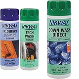 ニクワックス(NIKWAX) ツインパック 【洗剤】 【撥水剤】 EBEP01 & ダウンウォッシュダイレクト 【洗剤】 EBE1K1【セット買い】