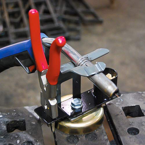 Mig Welding Pliers, 8-Inch, Nozzle Cleaner, Rounded Hammer Face, Spring Loaded, Vinyl Coated Handle, Ergonomic Design, Welper, Pm08, Standard, Strong Hand Tools #TOP5